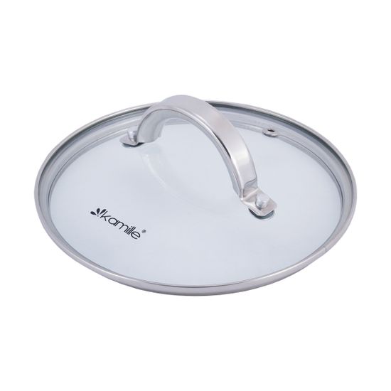 Кастрюля с сеткой для спаржи 4 л. Kamille KM-5850 из нержавеющей стали