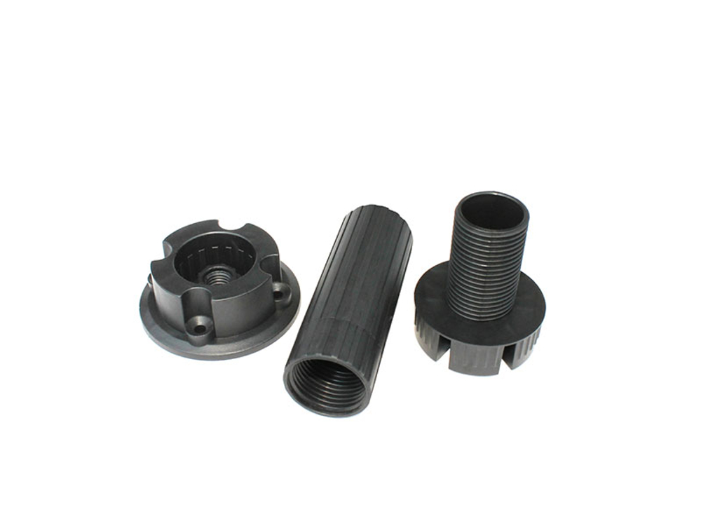 Опора кух. черная пластм.  разборная 100-120 мм, без клипсы