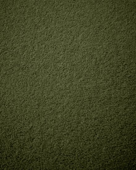 Чехол на пуф Kaeli из зеленого букле Ø 90 см