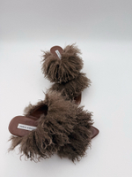 Босоножки FUR BROWN