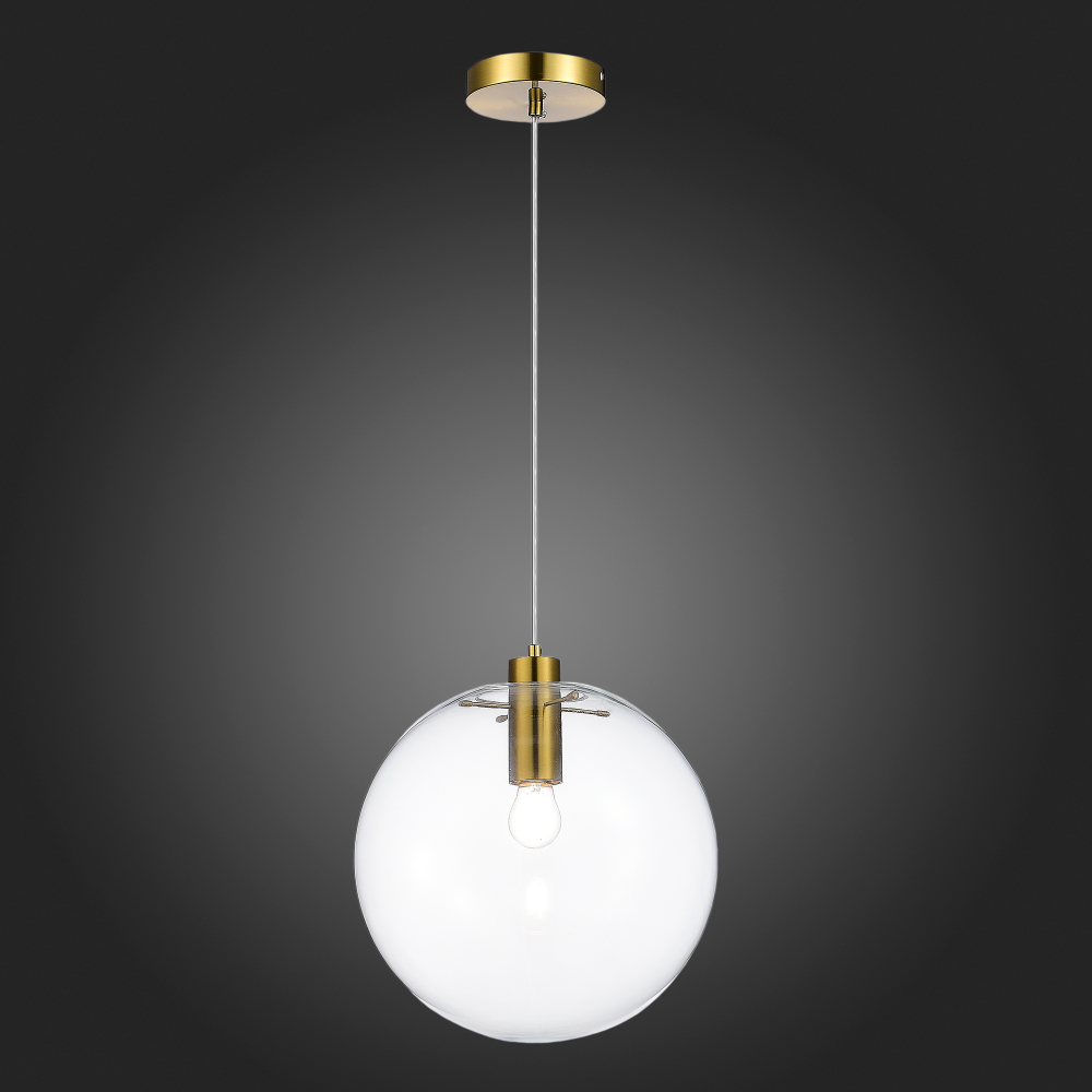 SL1056.223.01 Подвес ST-Luce Золотой/Прозрачный E27 1*60W