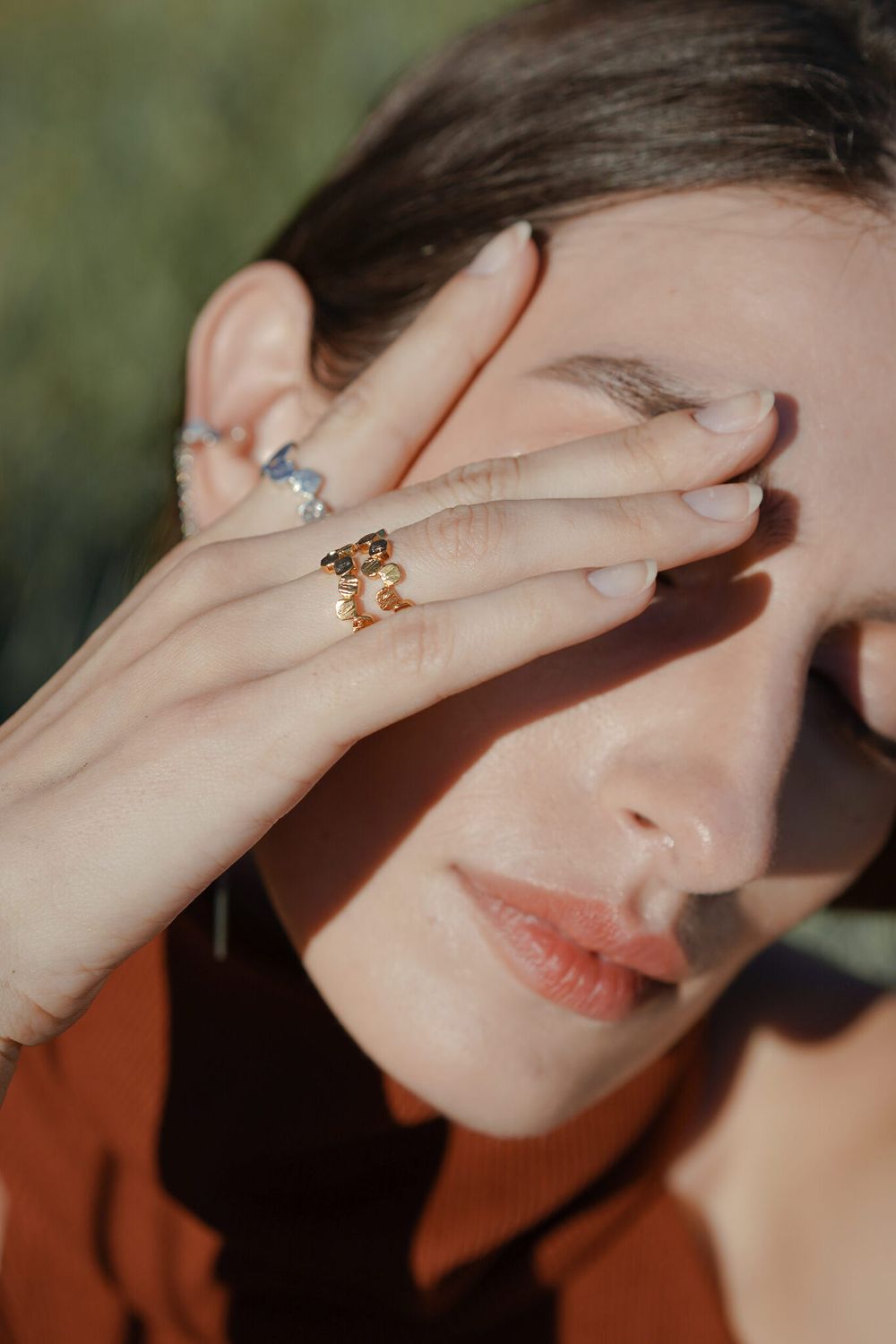 Кольцо Конфетти Мини, позолота