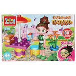 Конструктор пластмассовый 36эл. "Сказочный патруль. Маша в кафе" 1570-PZ (Город мастеров)