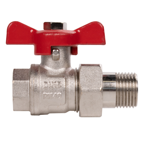 Кран шаровый Royal Thermo OPTIMAL 1/2quot; НГ, бабочка