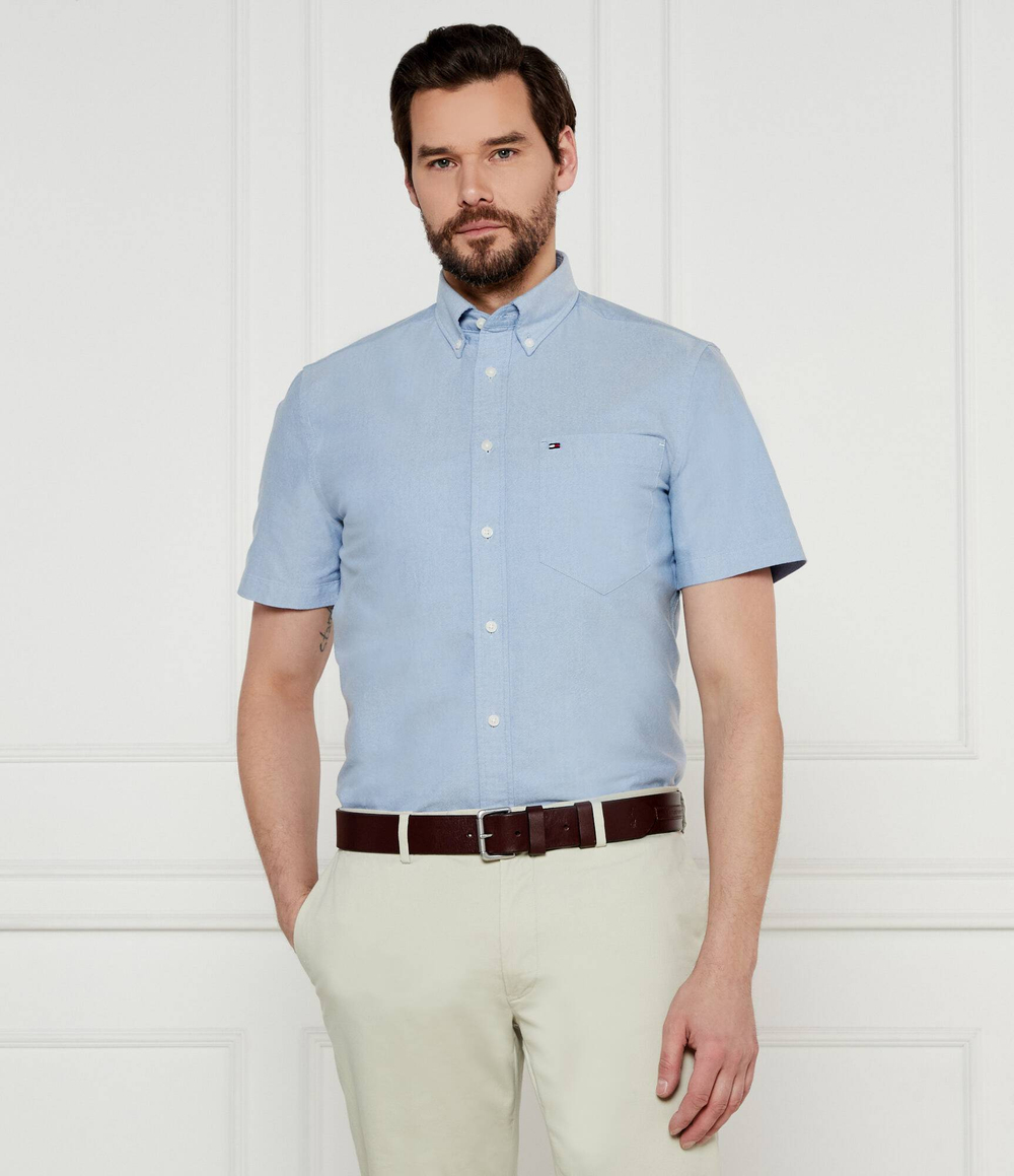 Рубашка HERITAGE OXFORD Tommy Hilfiger - голубой(MW0MW36272)