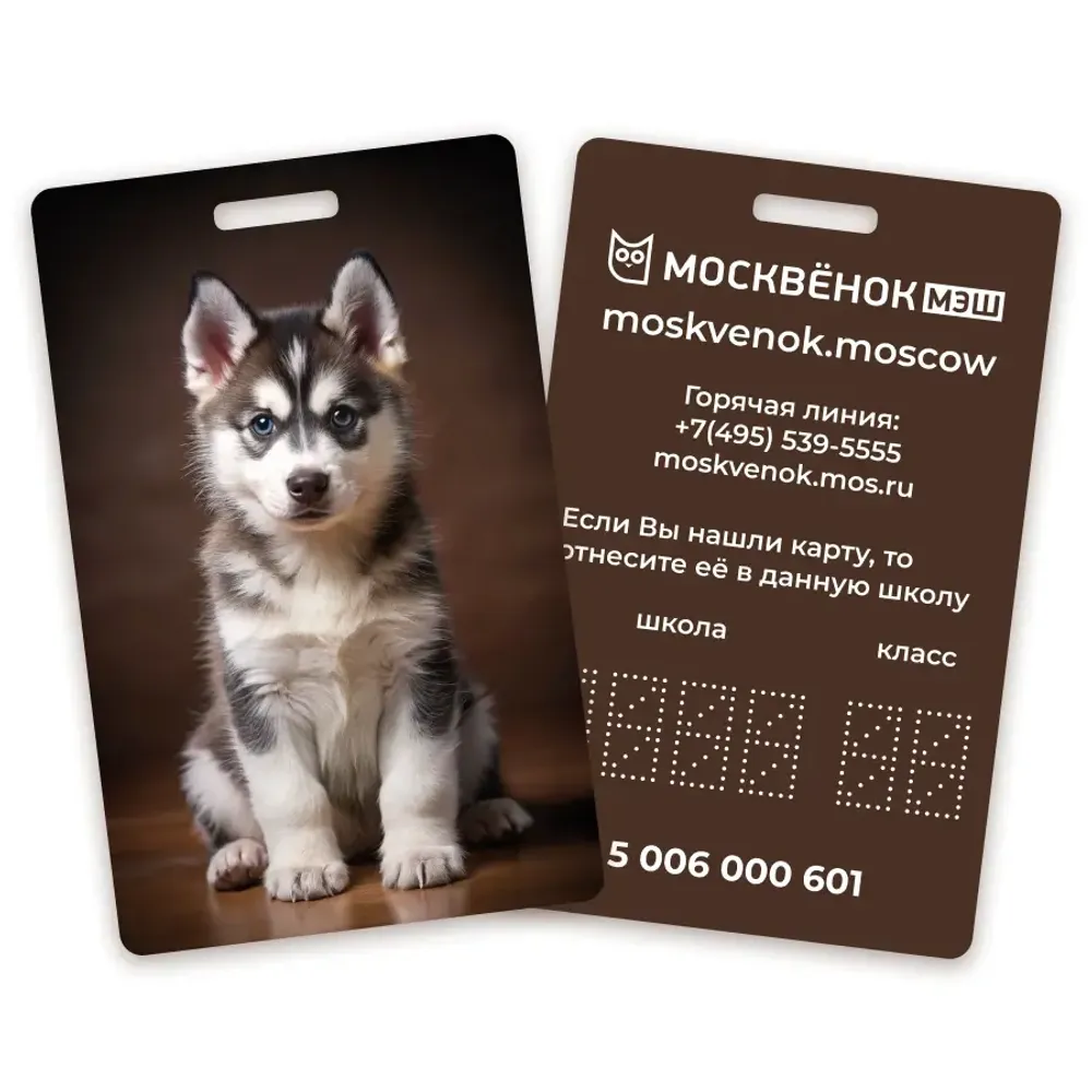 Карта Москвёнок DOGS №14 (проход + питание)