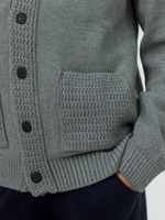 Кардиган для мальчика на пуговицах в школу AT1085 серый