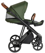 Детская коляска Roan Sol 3 в 1 с автокреслом Avionaut Silver Black RSL/1013 Boho Green