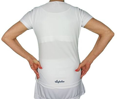 Женская теннисная футболка Australian T-Shirt in Lift - bianco
