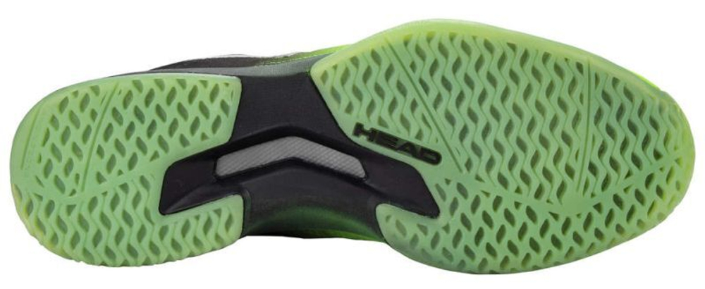 Мужские кроссовки для бадминтона/сквоша Head Sprint Pro 3.5 Indoor - black/neon green