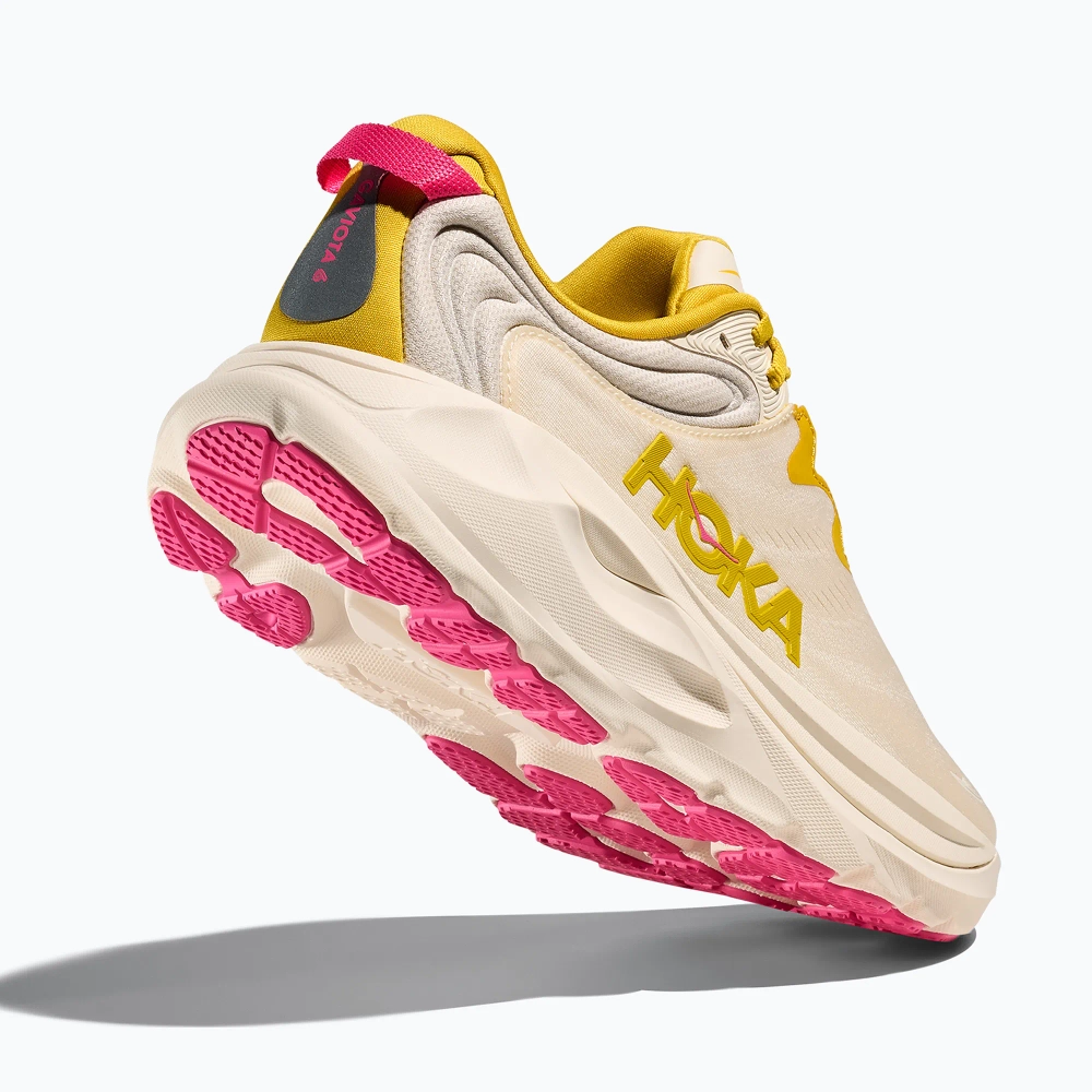 Женские кроссовки для бега HOKA Gaviota 6 birch/yellow gold