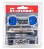 Механизм цилиндровый АЛЛЮР DL-02 80 (30вертх10х40) СP д/КИТАЙ. дв. (перекод.) перфокл./вертушка/6758