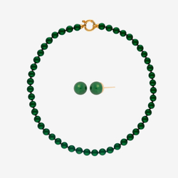 Подарочный комплект Majorica: колье и серьги Grace