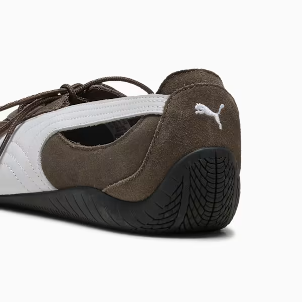 PUMA Женские кроссовки-балетки Speedcat Nova, бронзовый