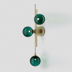 Wall design lamp Trilogy by Articolo Lighting (Green)