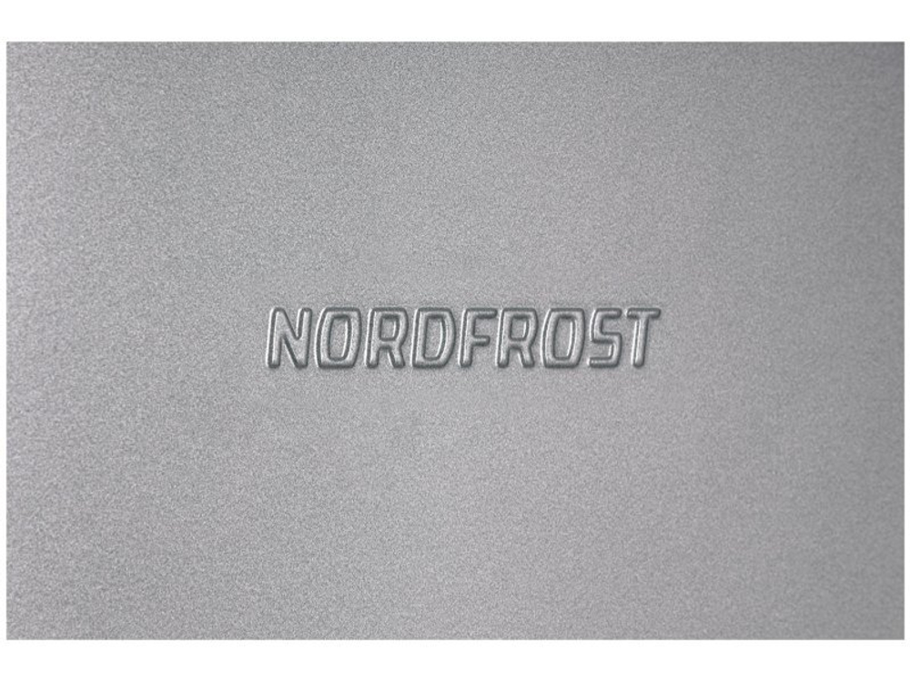 Холодильник двухкамерный Nordfrost NRB 121 S капельное серый