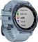 Умные часы - дайвинг компьютер Garmin Descent MK2s голубой корпус c силиконовым ремешком цвета морской пены