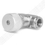 STB-G1/2-11-1 - Дроссель трубного монтажа c рукояткой, G1/2, без обратного клапана