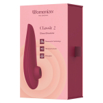 Бордовый вакуум-волновой стимулятор для клитора Womanizer Classic 2 Bordeaux WZ222SG7