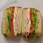 Сэндвич с ветчиной и сыром по-корейски