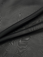 Шелк органза черный