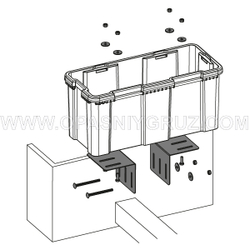 Универсальный комплект крепежа DAKEN 88300