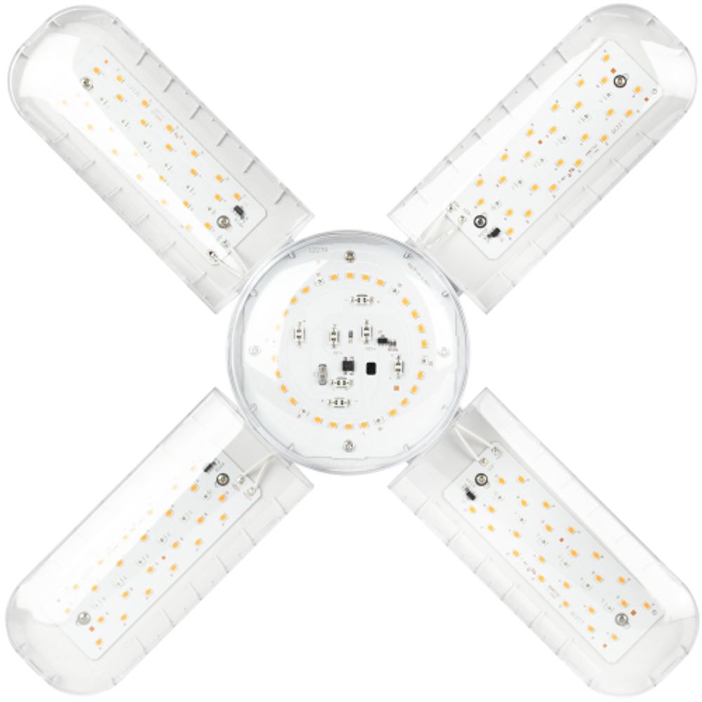 Фитолампа для растений светодиодная ЭРА GREEN LINE ФИТО-65W-PL-E27-GR 5-ти лепестковая розового свечения 65 Вт Е27 | ФИТО светильники