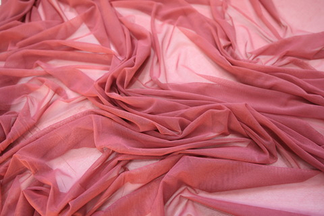 Сетка трикотаж темно-розовая