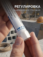 ЗУБР МКТ-1300 черный, 10-13 мм твердый маркер-краска (06350-2)