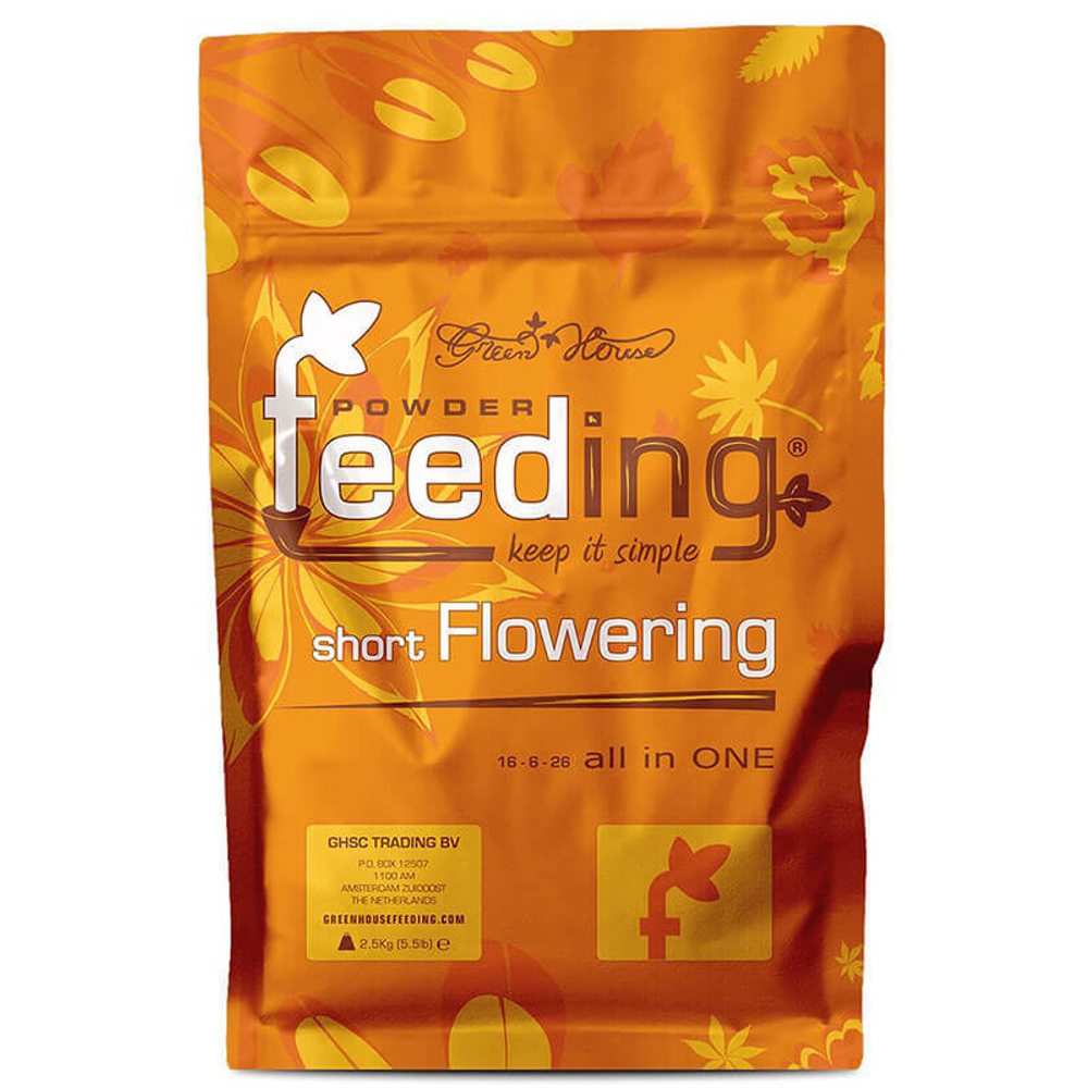 Минеральное удобрение Green House Powder Feeding Short Flowering 2.5 кг