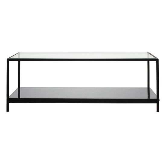 Столик журнальный mayen, 100х50 см, черный