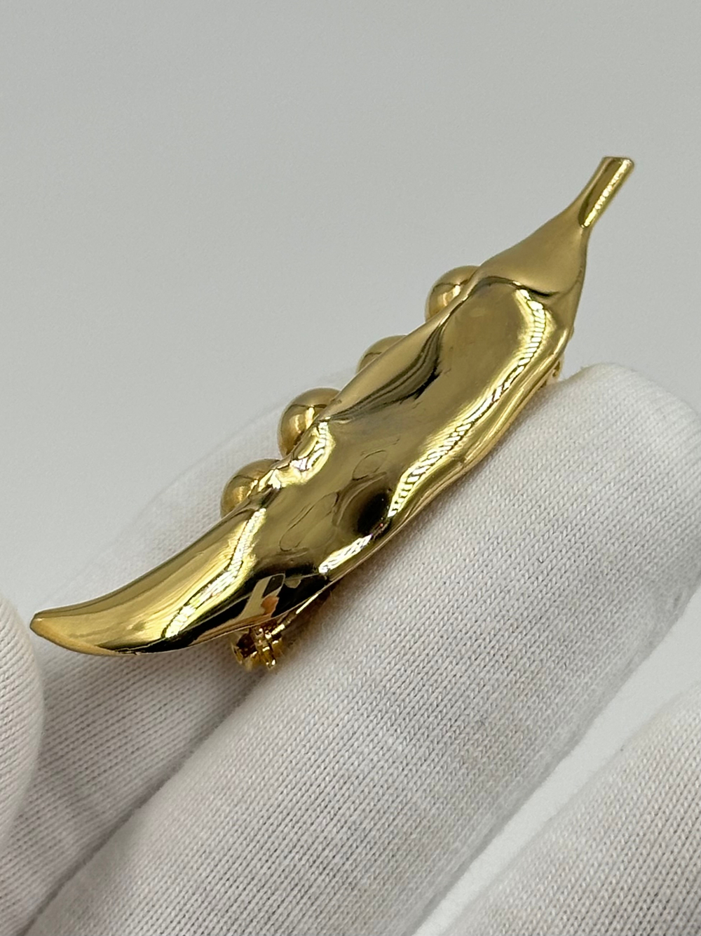 Брошь Горошек