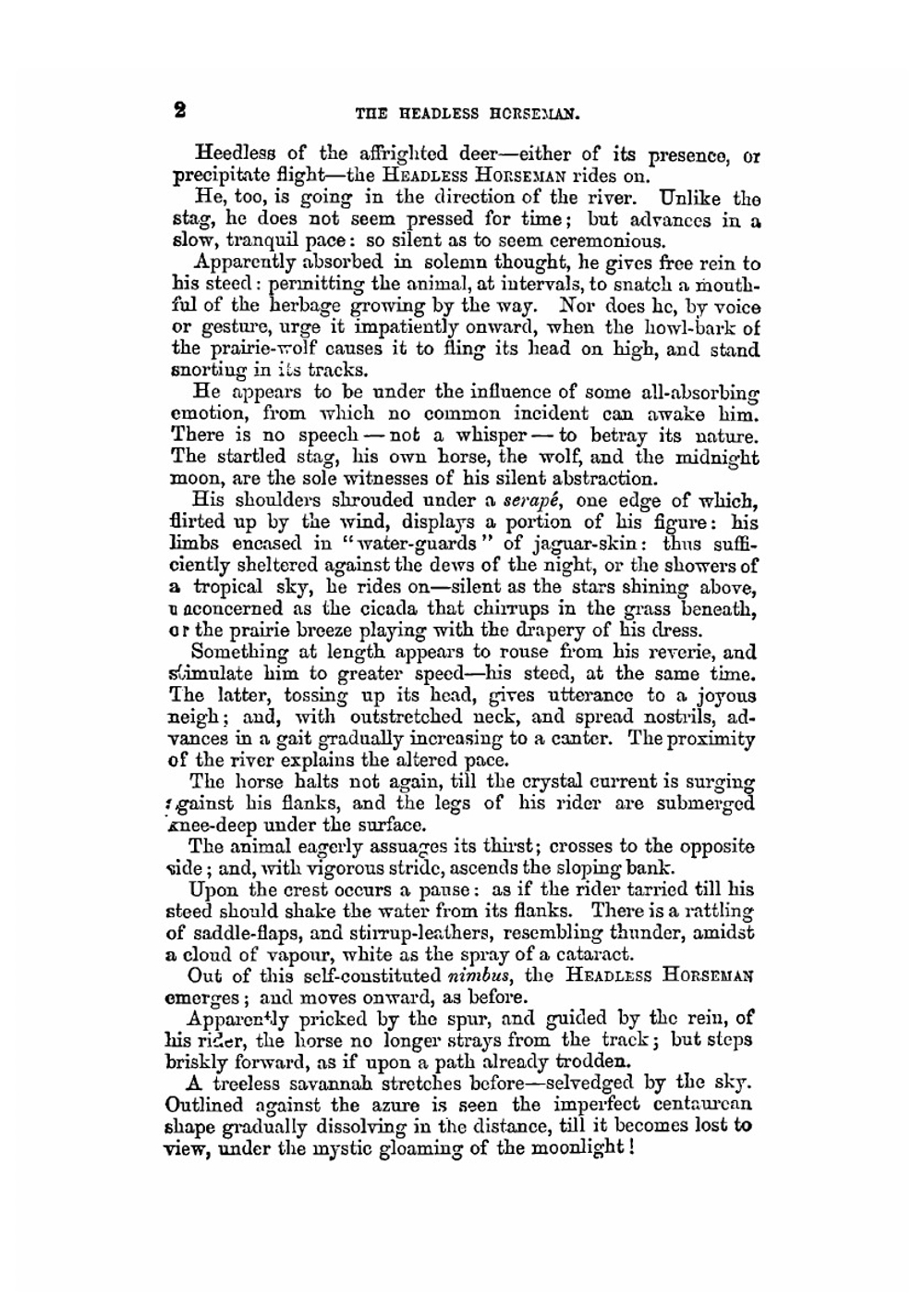 The headless horseman. A strange tale of Texas | Reid Mayne