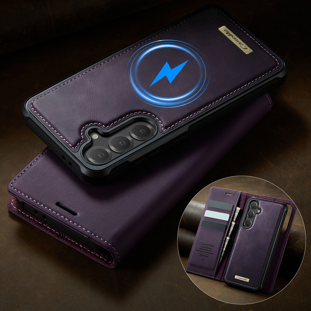 Чехол-кошелек CaseMe 2 in 1 MagSafe Samsung Galaxy S25 FE