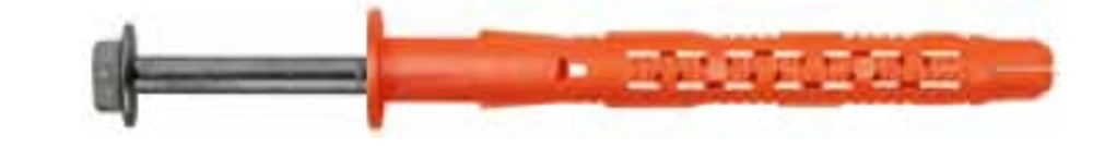 Дюбель фасадный BFK-STBf 10х100 шуруп HEX/T40,горячеоцинкованный или ТДЦ (200 шт)