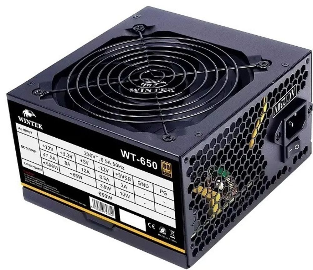 Блок питания Wintek WT-650 650 Вт