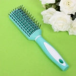 Расческа массажная «Mint Silk», вентиляционная, цвет мятный бриз, 4,5*22 см (блистер Ultramarine)