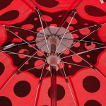 Зонт детский, оранжевый, 18см, 6-5