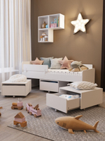 Бортик ПИКСИ, 73x15x1.6, робкий подснежник