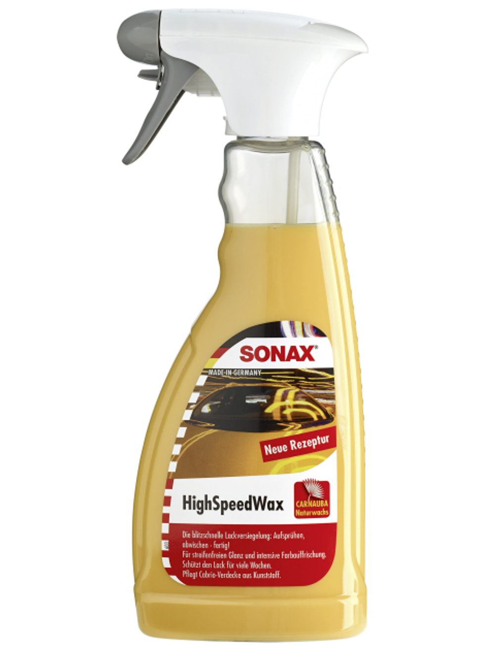 SONAX High Speed Wax - Моментальный полироль, 500мл