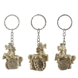 GAEM Брелок "Лошадка", L3 W1,5 H4 см, 3в.