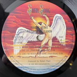 Винтажная виниловая пластинка LP Robert Plant Pictures At Eleven (Japan 1982) (Obi)