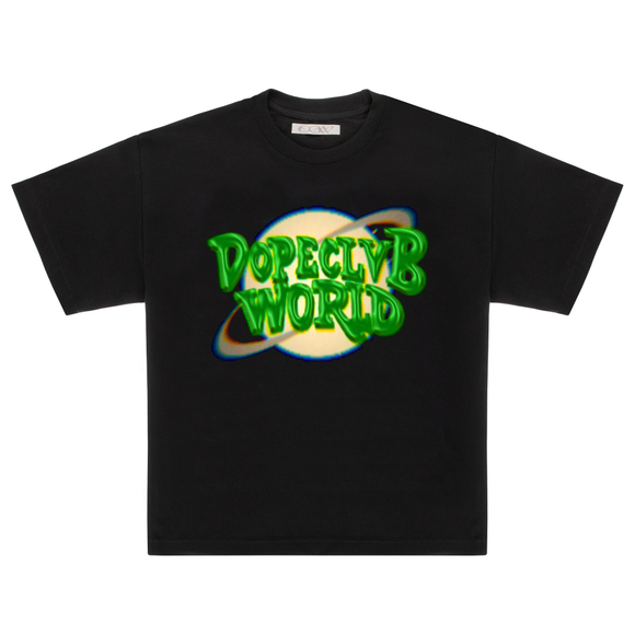 DCW PLANET T-SHIRT (BLACK)