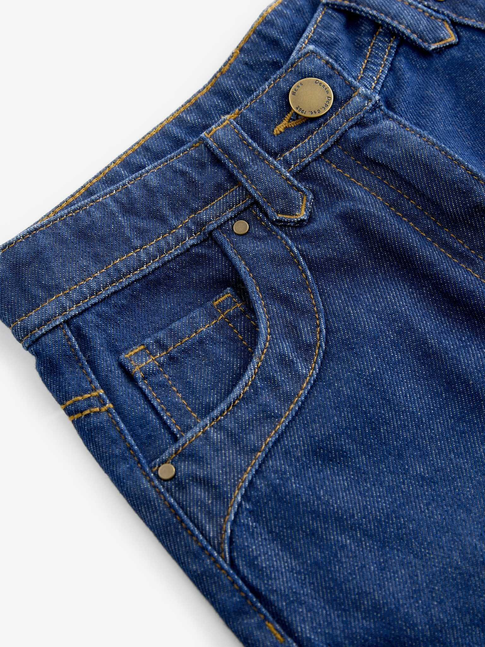 Джинсы широкие для девочки Next E29-127, Синий