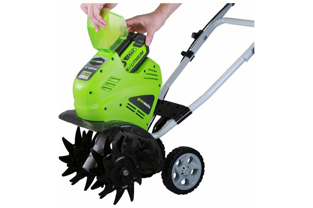 Культиватор электрический GreenWorks G40TL