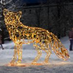 уличная фигура Лисы