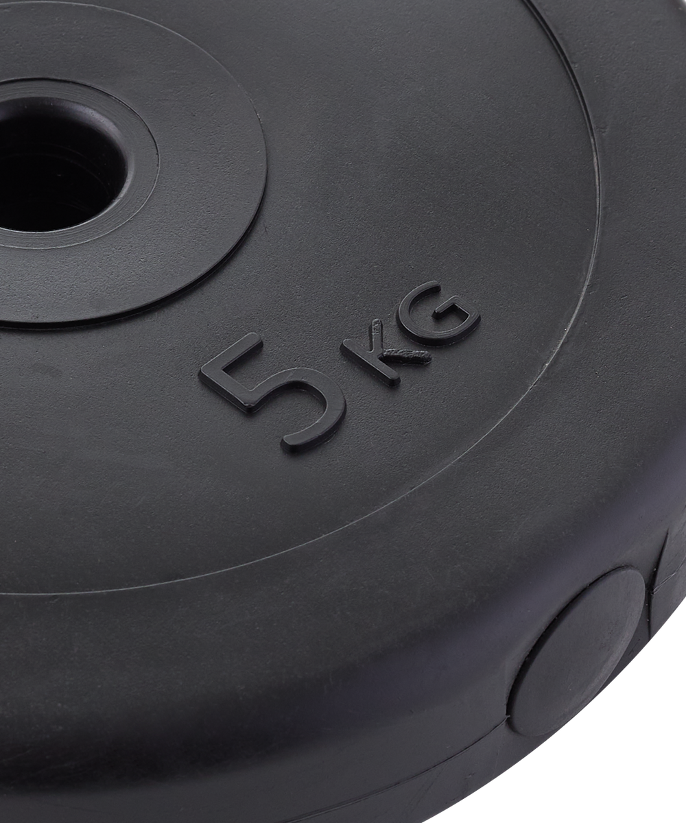 Диск пластиковый BB-203 d=26 мм, черный, 5 кг