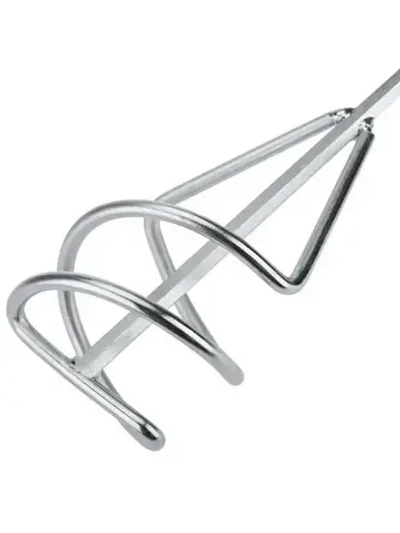 Венчик строительный для дрели 80х400 мм, насадка на миксер, шестигранный хвостовик, KRANZ