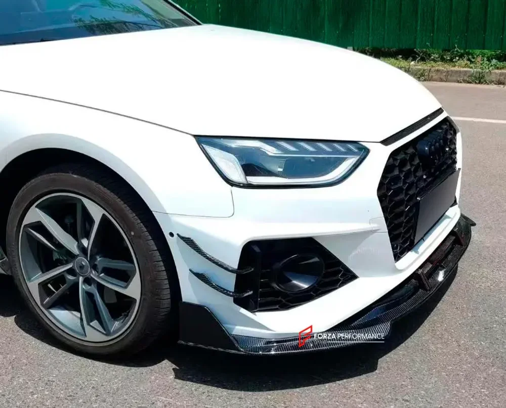 Обвес переделка для AUDI из A4 B9 Рестайлинг 2019+ в RS4 B9 Рестайлинг 2019+ Ауди