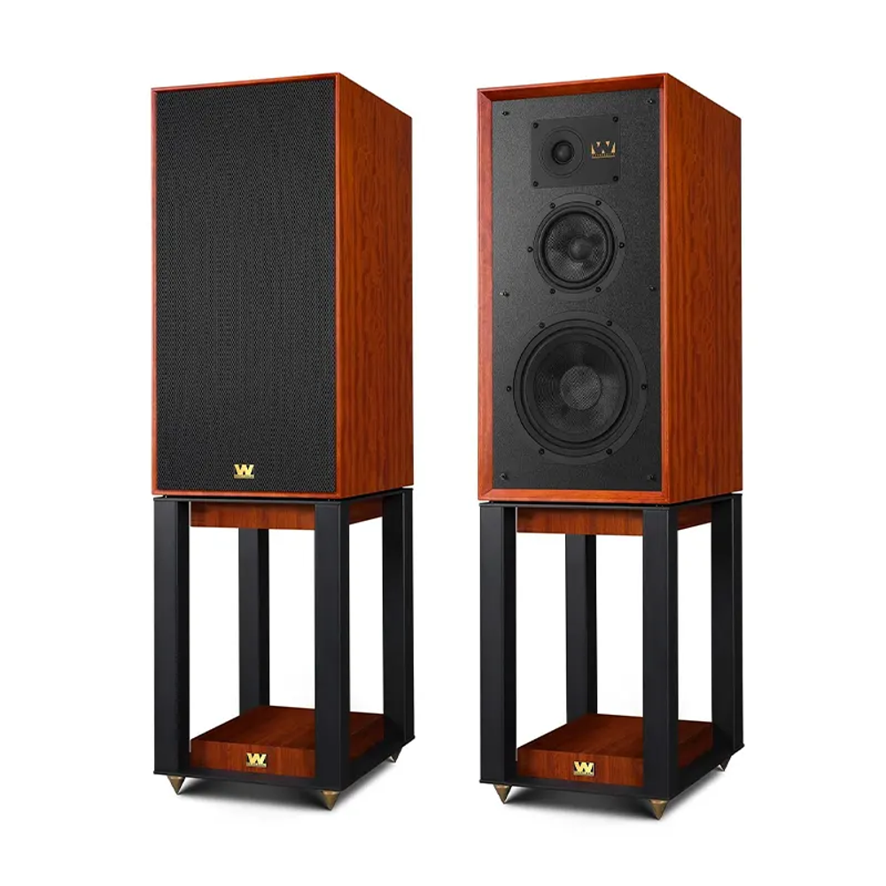 Wharfedale Super Linton (with stand) Mahogany Red (красное дерево) полочная акустическая система со стойками